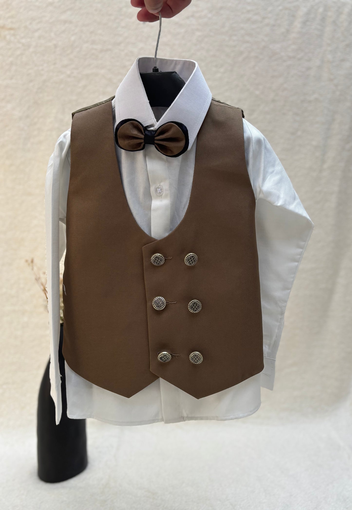 Light Brown Suit 4pc