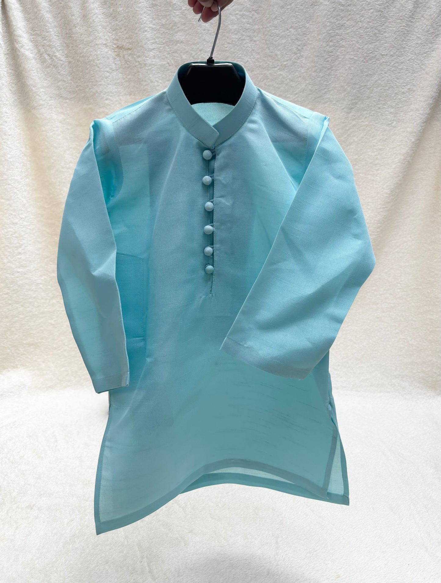 Light Blue Embroidered Sherwani Suit (102)