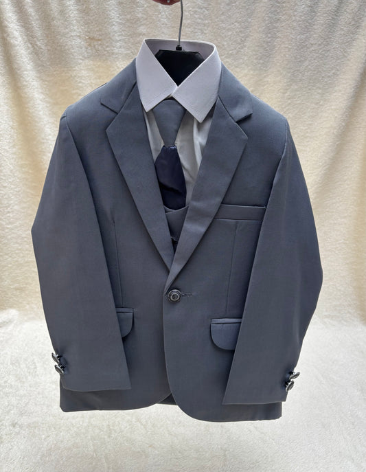 Light Gray Suit 4pc